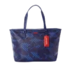 BOLSO SHARK CHECK (AZUL) Tote