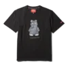 CAMISETA DE MANGA CORTA CON ESTAMPADO «MONEY BEAR» (NEGRA)