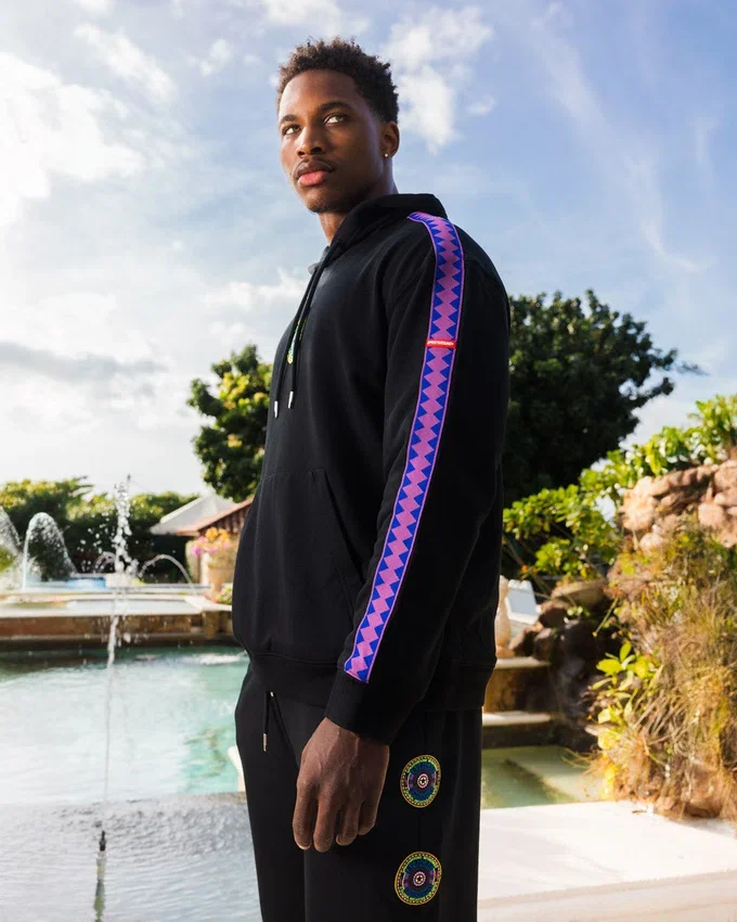 A.I. 12 BROOKLYN & BEYOND - SUDADERA CON CAPUCHA DE LA COLABORACIÓN CON SANDFLOWER