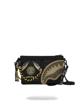 A.I. AFRICAN INTELLIGENCE SHARKS OF THE GOLD OCEAN CROSSOVER CLUTCH - COLABORACIÓN CON SANDFLOWER