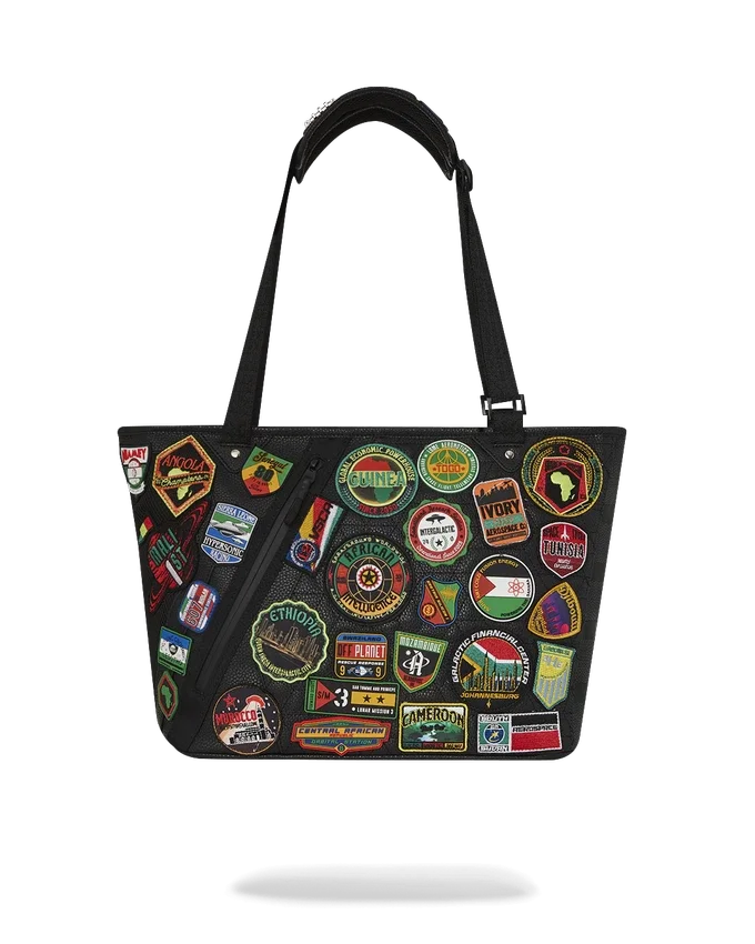 A.I. THE 54 (PATCHES OF AFRICA) Bolsos Tote CARGO