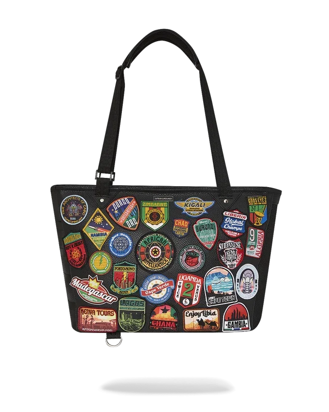A.I. THE 54 (PATCHES OF AFRICA) Bolsos Tote CARGO