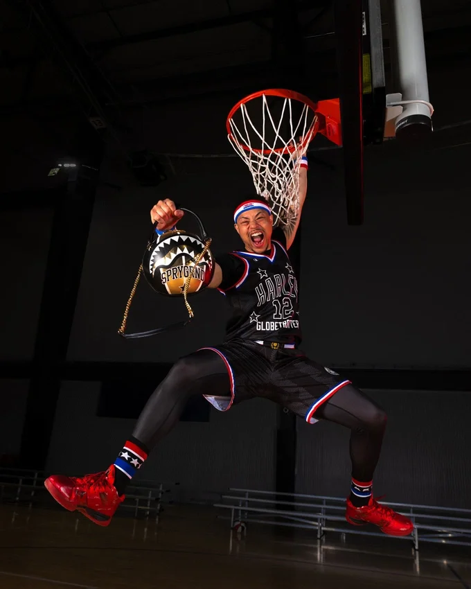 BOLSA DE BALONCESTO DE LOS HARLEM GLOBETROTTERS