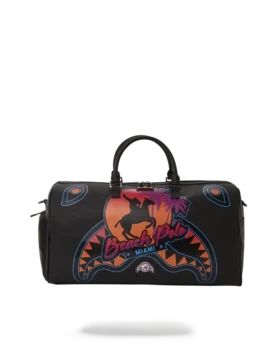 BOLSA DE DEPORTE MIAMI BEACH POLO COLLAB (NEGRA)