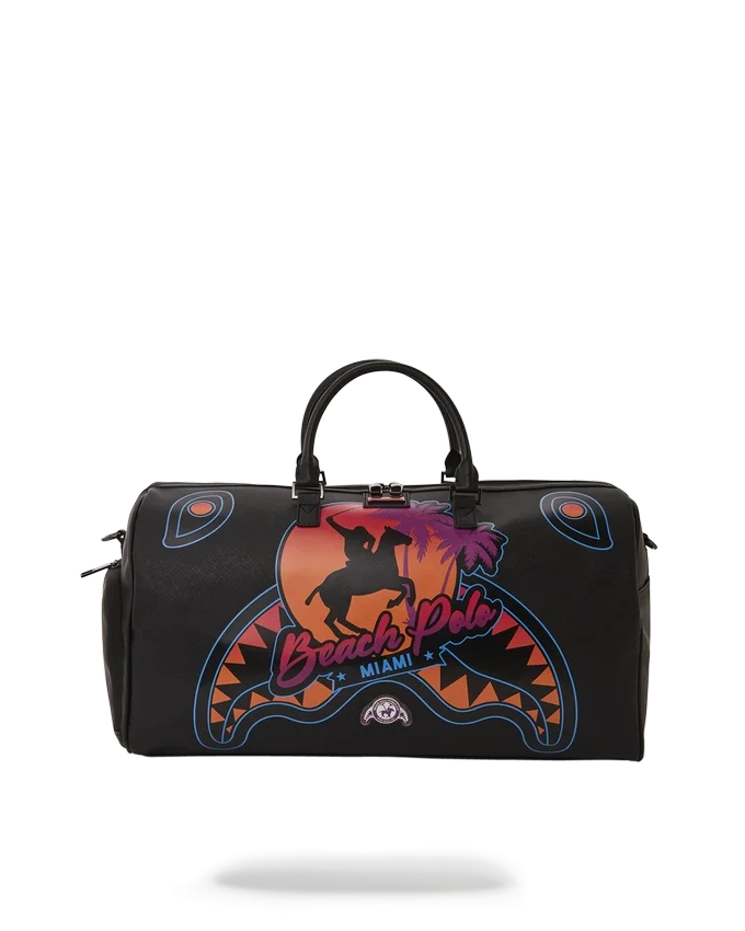 BOLSA DE DEPORTE MIAMI BEACH POLO COLLAB (NEGRA)