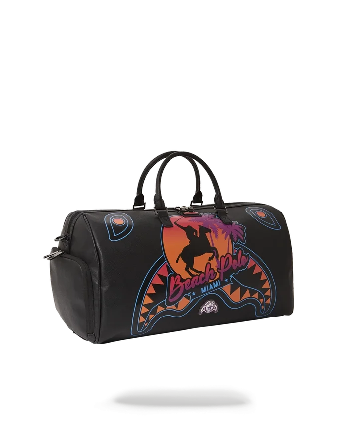BOLSA DE DEPORTE MIAMI BEACH POLO COLLAB (NEGRA)