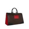 BOLSA DE DEPORTE PIRAMIDAL «BOSS» CON ESTAMPADO DE CUADROS DE KATANA