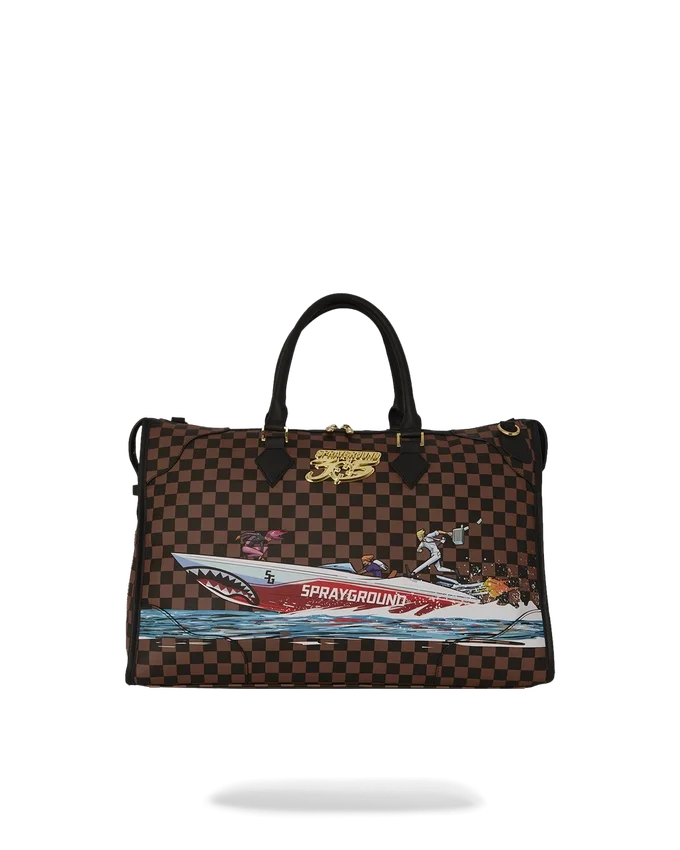 BOLSA DE DEPORTE PIRAMIDAL «THE 305 SPEEDBOAT GETAWAY»