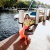 BOLSA DE DEPORTE PIRAMIDAL «THE 305 SPEEDBOAT GETAWAY»