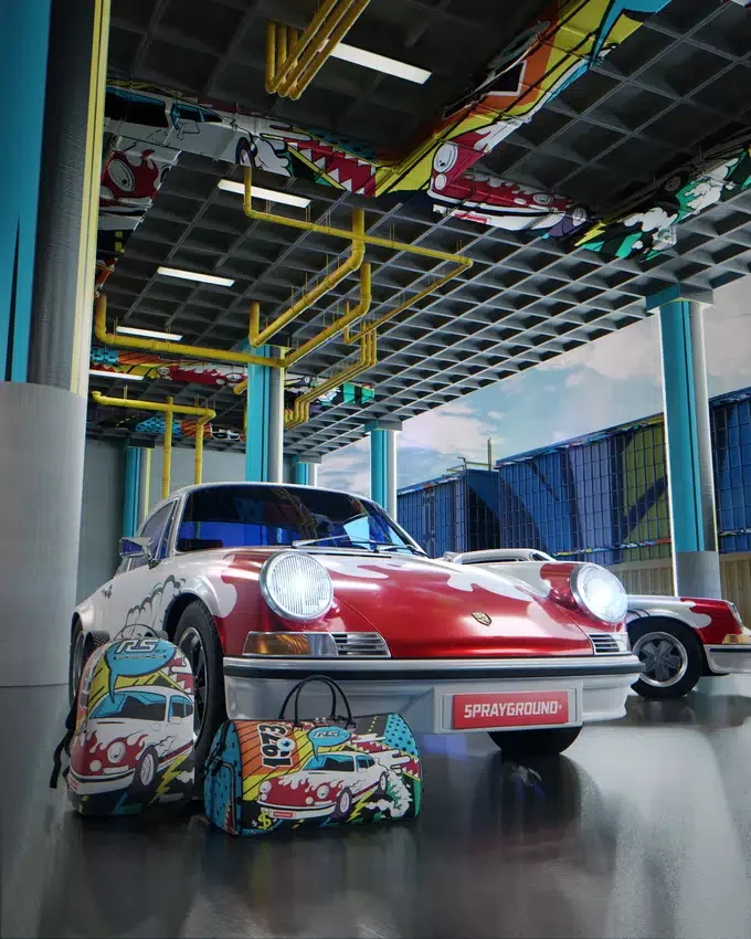 BOLSA DE DEPORTE PORSCHE 1972 COLLAB (SOLO SE FABRICARON 1.911 UNIDADES)