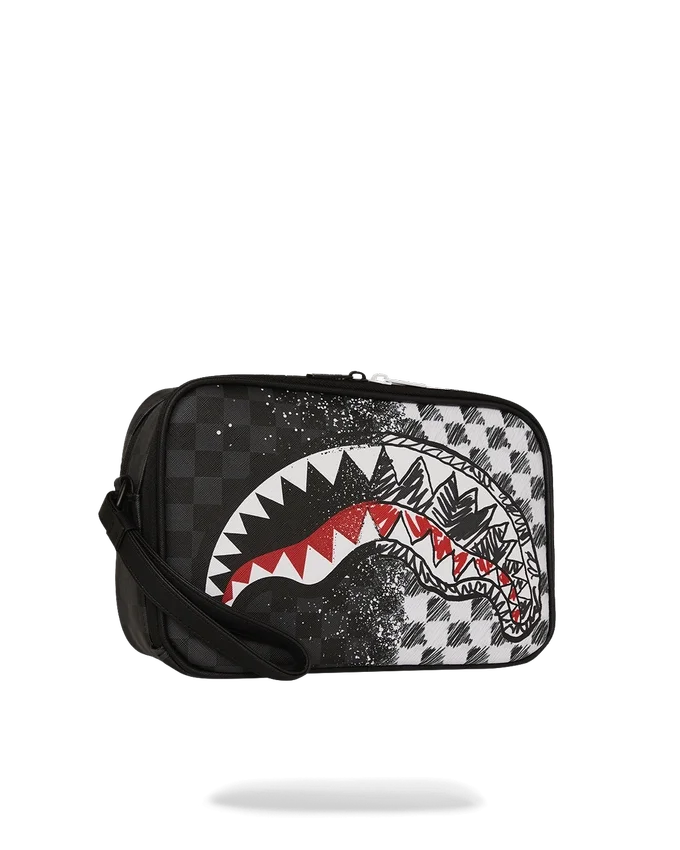 BOLSA DE NECESERES «SCRIBBLE DRIBBLE CHECK»