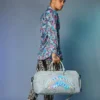 BOLSA DE VIAJE ACOLCHADA IRIDISCENTE MIRASHAKU