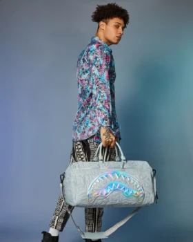 BOLSA DE VIAJE ACOLCHADA IRIDISCENTE MIRASHAKU