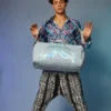 BOLSA DE VIAJE ACOLCHADA IRIDISCENTE MIRASHAKU