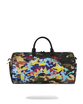 BOLSA DE VIAJE CON ESTAMPADO DE CAMO