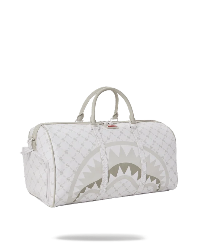 BOLSA DE VIAJE EMPEROR CON ESTAMPADO MONEY EN COLOR POWDER