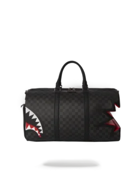BOLSA DE VIAJE GRIS «Shark Bite Sharks In Paris»
