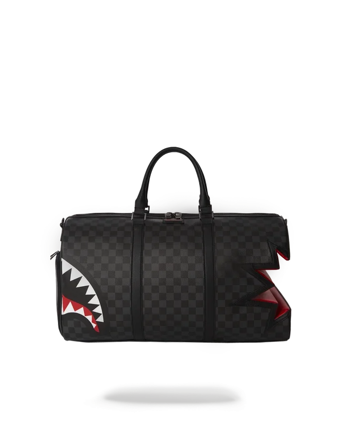 BOLSA DE VIAJE GRIS «Shark Bite Sharks In Paris»