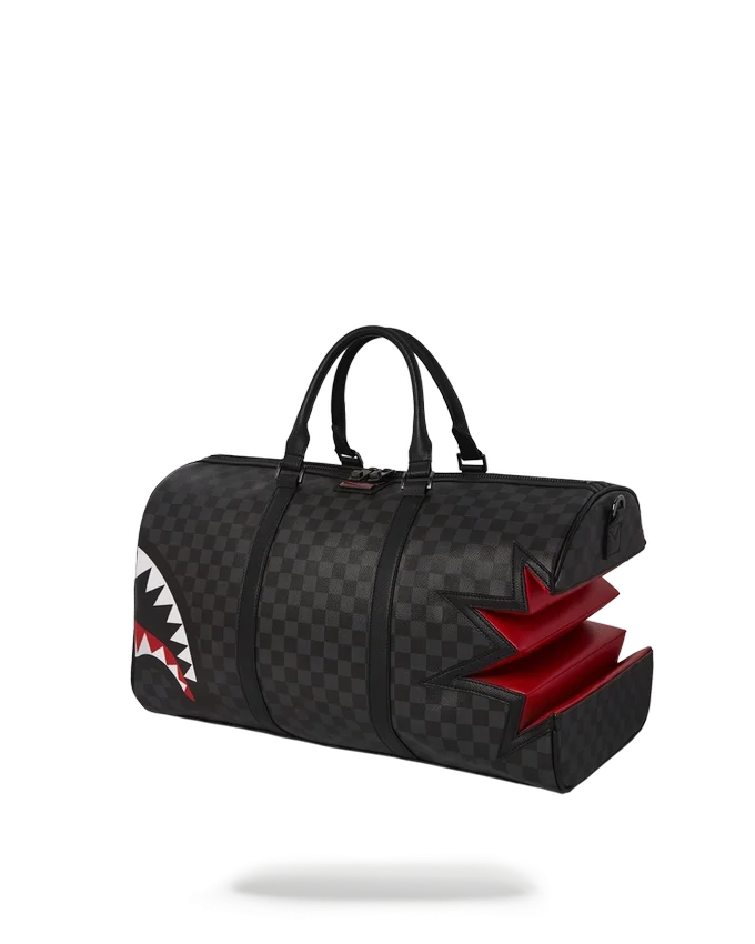 BOLSA DE VIAJE GRIS «Shark Bite Sharks In Paris»