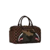 BOLSA DE VIAJE MINI «SHARKS IN PARIS» CON BOLSILLO EXTERIOR CON CREMALLERA DORADA