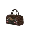 BOLSA DE VIAJE MINI «SHARKS IN PARIS» CON BOLSILLO EXTERIOR CON CREMALLERA DORADA