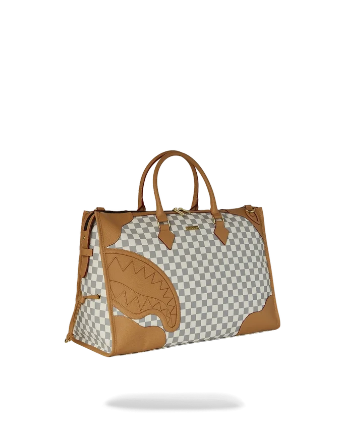 BOLSA DE VIAJE PIRAMIDAL HENNY LATTE