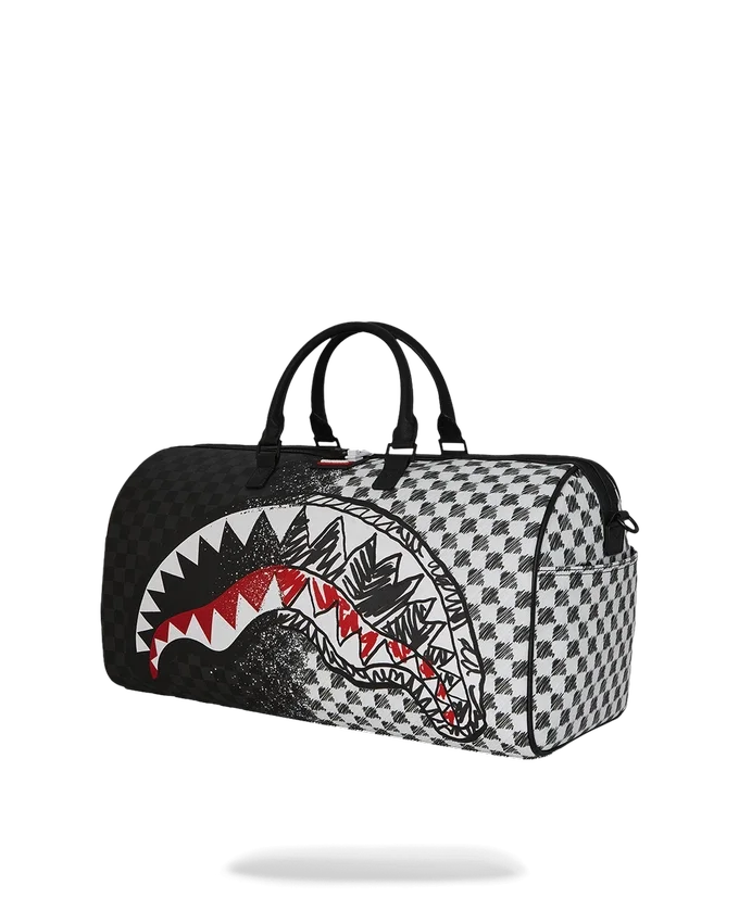 BOLSA DE VIAJE SCRIBBLE DRIBBLE CHECK