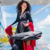 BOLSA DE VIAJE SHARKFINITY STEALTH PILOT CON FORMA DE TIBURÓN