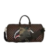 BOLSA DE VIAJE «SHARKS IN PARIS» CON BOLSILLO EXTERIOR CON CREMALLERA DORADA