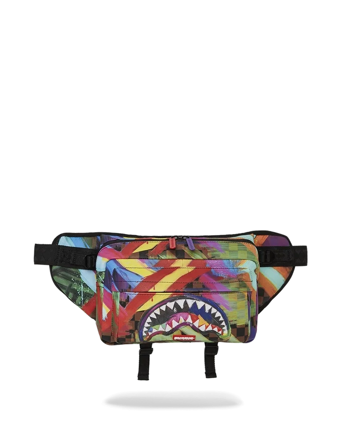 BOLSO BANDOLERA CARGO «SHARKS IN PARIS CITY STREAKS»