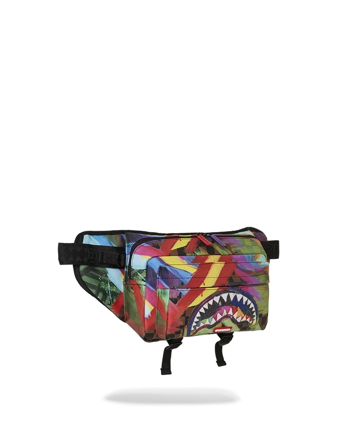 BOLSO BANDOLERA CARGO «SHARKS IN PARIS CITY STREAKS»