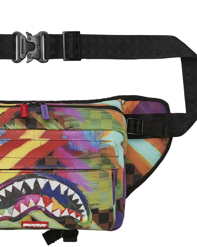 BOLSO BANDOLERA CARGO «SHARKS IN PARIS CITY STREAKS»