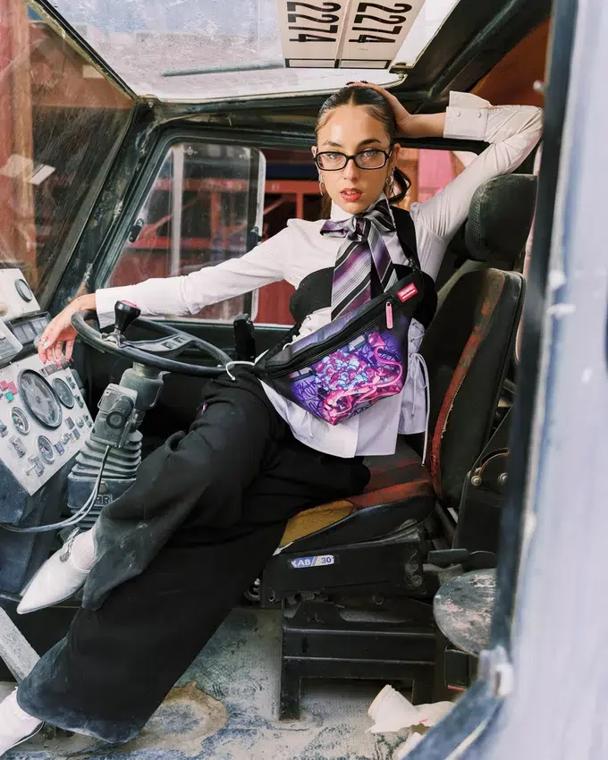 BOLSO BANDOLERA SAVVY «PINK PANTHER DIAMOND HEIST»