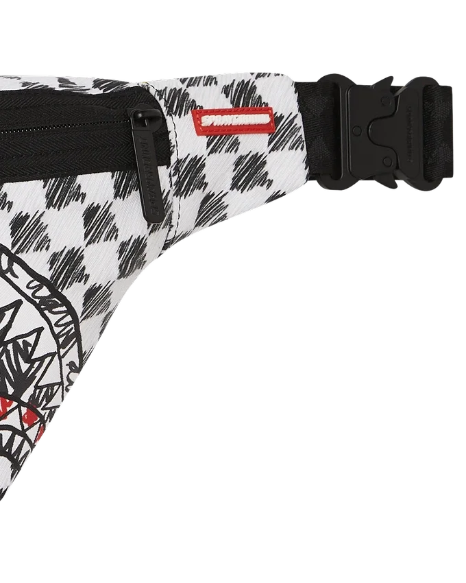 BOLSO BANDOLERA SAVVY SCRIBBLE DRIBBLE CHECK