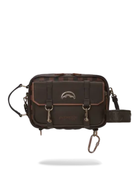 BOLSO BOLSOS MENSAGERO CHECKMATE ROYALE EN COLOR LADRILLO