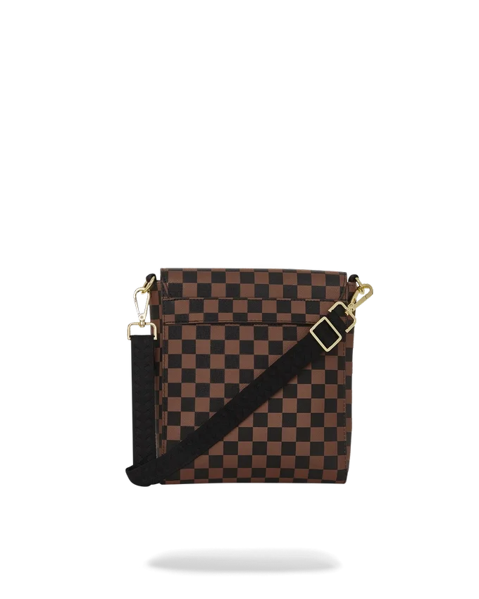 BOLSO BOLSOS MENSAGEROS «SHARKS IN PARIS» CON BOLSILLO EXTERIOR CON CREMALLERA DORADA