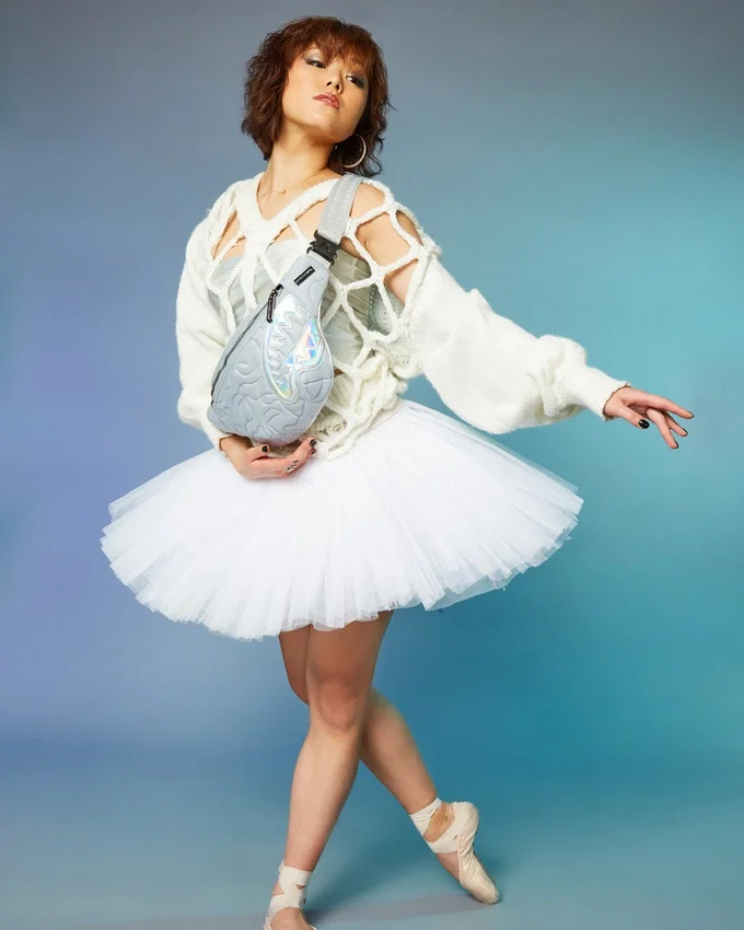 BOLSO DE BANDOLERA MIRASHAKU IRIDESCENT QUILT SAVVY