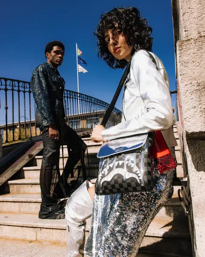 BOLSO DE BOLSOS MENSAJERO «GHOST DRIP»