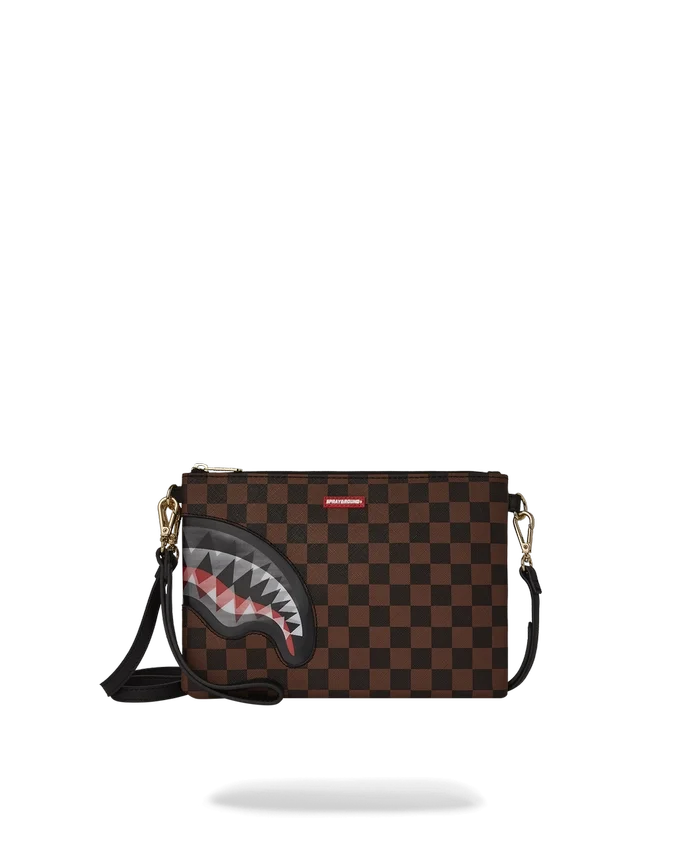BOLSO DE MANO CROSSOVER CON EFECTOS LENTICULARES Y CORREA DE HOMBRO