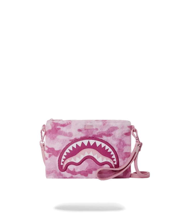 BOLSO DE MANO CROSSOVER «FURRROCIOUS» EN ROSA