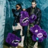 BOLSO DE MANO CROSSOVER «FURZILLA Shark» (MORADO)