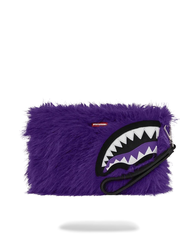 BOLSO DE MANO CROSSOVER «FURZILLA Shark» (MORADO)