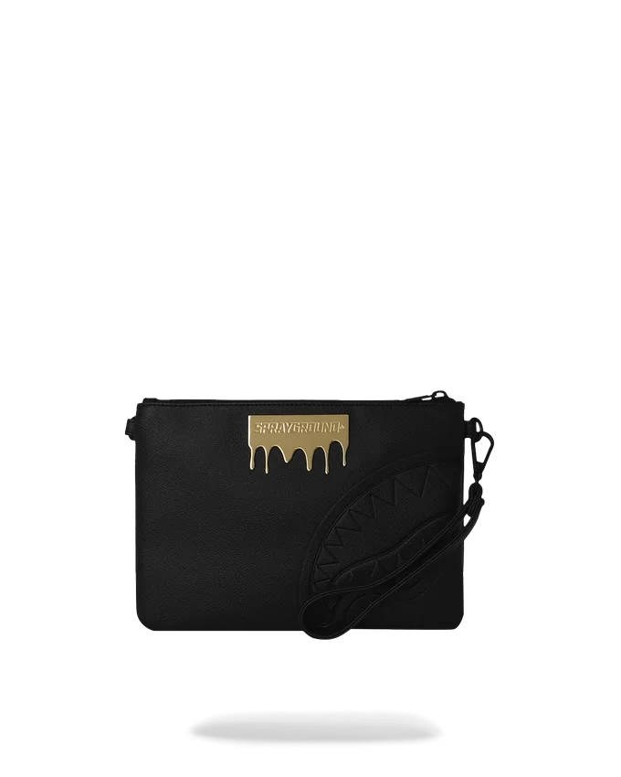 BOLSO DE MANO CROSSOVER «GOLD BRICK DRIP»