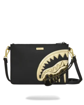 BOLSO DE MANO CROSSOVER «GOLDHEART SHARK DRIP»
