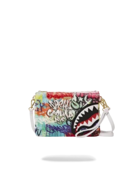BOLSO DE MANO CROSSOVER «LE MONDE DES GRAFFITIS»