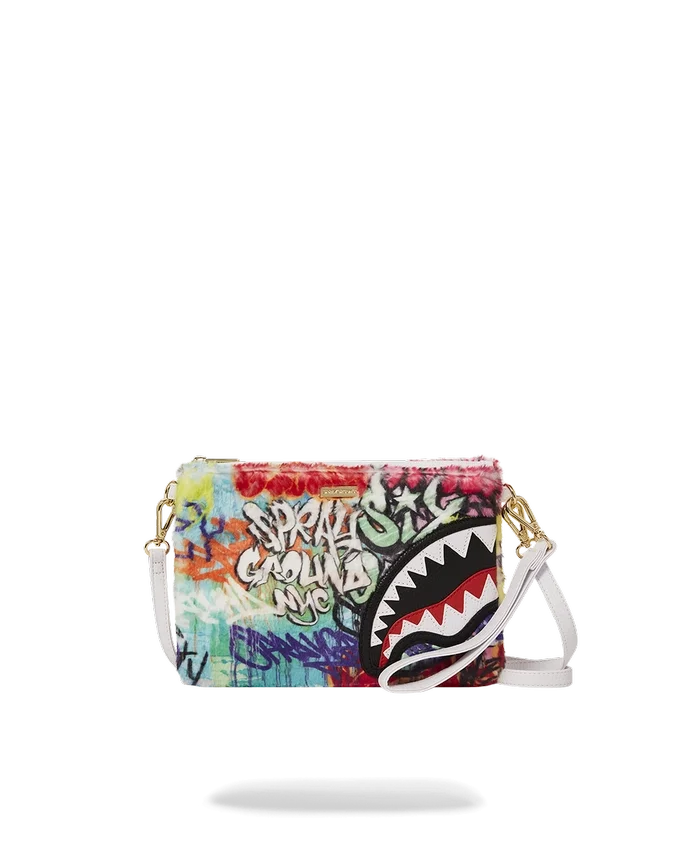 BOLSO DE MANO CROSSOVER «LE MONDE DES GRAFFITIS»