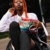 BOLSO DE MANO CROSSOVER «LE MONDE DES GRAFFITIS»