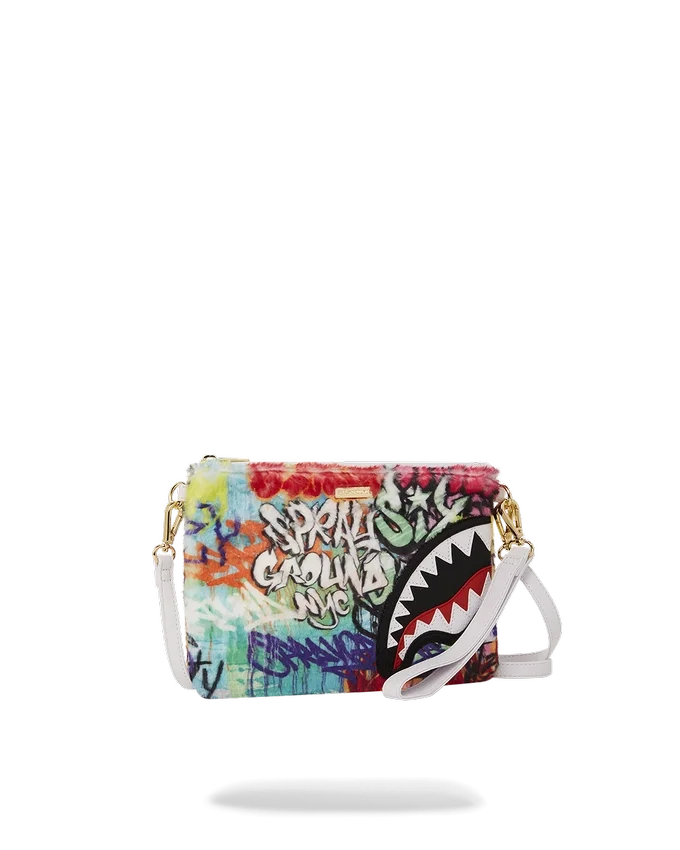 BOLSO DE MANO CROSSOVER «LE MONDE DES GRAFFITIS»