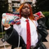 BOLSO DE MANO CROSSOVER «LE MONDE DES GRAFFITIS»