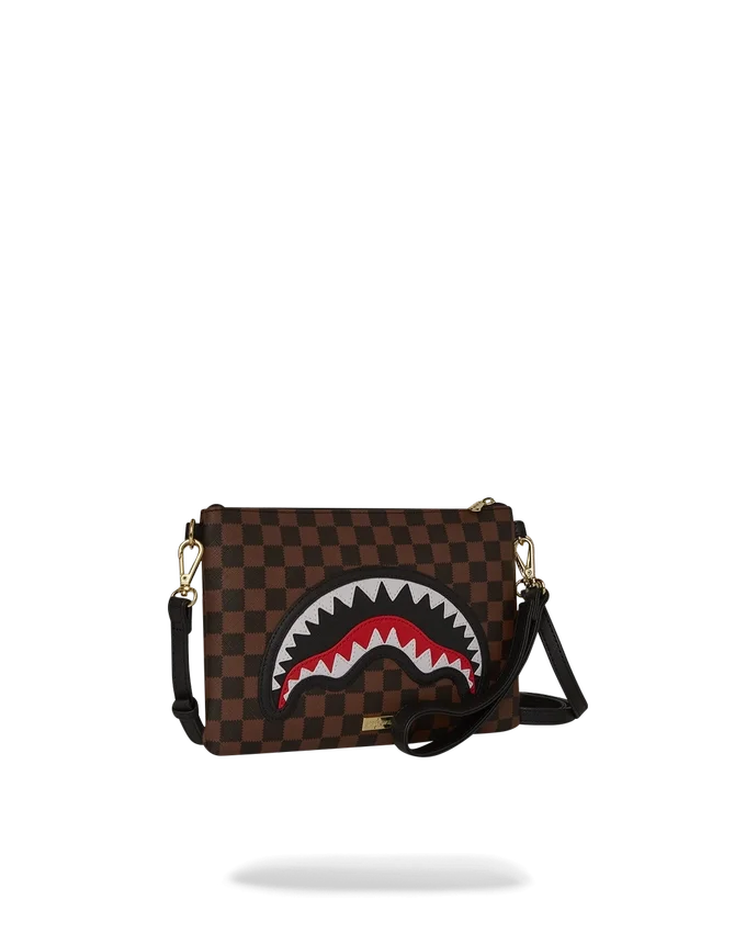 BOLSO DE MANO CROSSOVER «SAWTOOTH SHARKS IN PARIS»